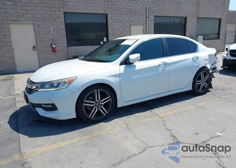 2017 Honda Accord Sport Se из США, поврежденный, VIN 1HGCR2F18HA125611